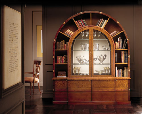 Wandmontiertes Bücherregal - VL671 ARCO - CARPANELLI - hoch / Stil / Holz
