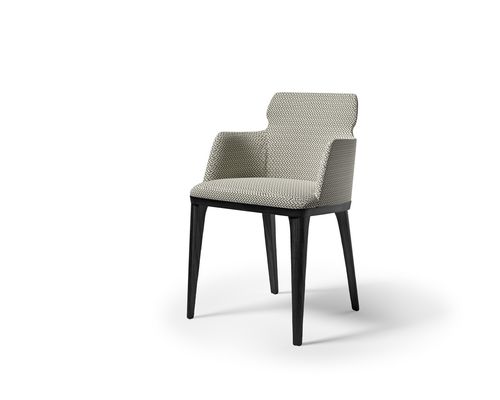 Moderner Stuhl - PO78 SHAPE - CARPANELLI - für den Innenraum / Stoff / Gestell aus Massivholz