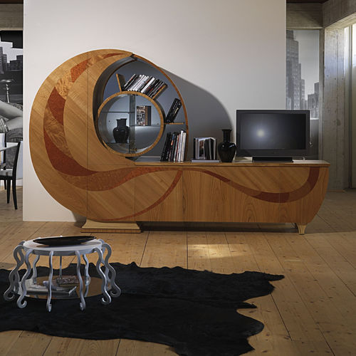 Bücherregal / originelles Design - VL18 CHIOCCIOLA - CARPANELLI - Holz