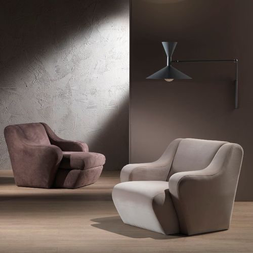 Moderner Sessel - PO41 MORFEO  - CARPANELLI - Acrylfaser / modular
