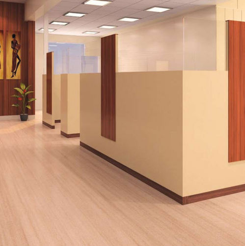 Vinyl-Bodenbelag - VEGA PLUS® - Responsive industries Ltd. - glatt / Holzoptik / antibakteriell