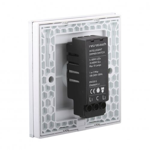 Lichtdimmer - LED INTELLIGENT - Retrotouch - Dreh / Aufputz / modern