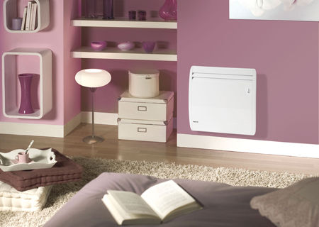 Elektrischer Konvektor - MILLÉNIUM ECOCONSO®  - NOIROT - Metall / wandmontiert / horizontal