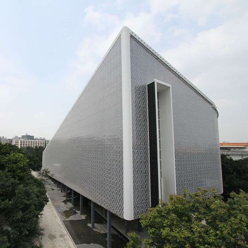 Paneel-Vorhangfassade - ECOARK - Miniwiz S.E.D. Co. Ltd. - Recyclingkunststoff / Dekor / mit Abwärmenutzung