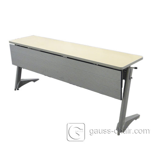 Moderner Tisch - TB-601-FOD-PLAL - Gauss Furniture - Metall / Gestell aus Stahl / rechteckig