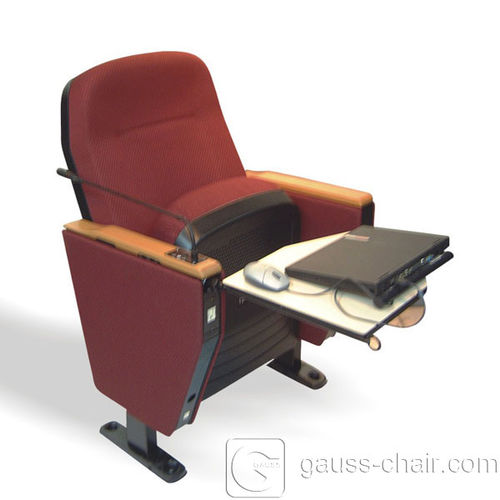 Moderner Hörsaalstuhl - HTC-999-MIC - Gauss Furniture - für den Innenraum / Polypropylen / Gestell aus Stahl