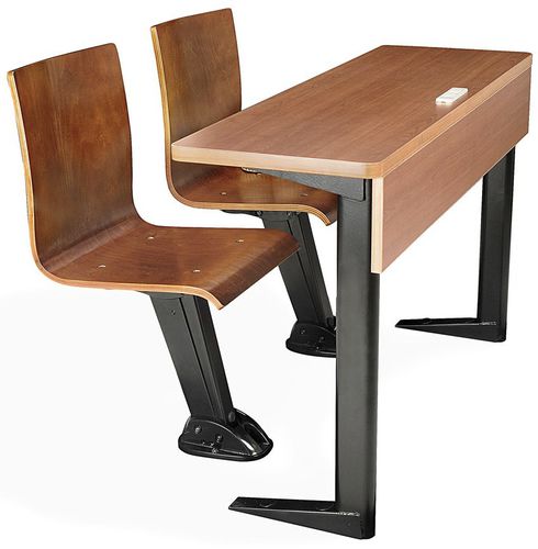 Moderne Tisch- und Stuhlkombination - WD-118 & TB-618 - Gauss Furniture - für den Innenraum / Holz / Aluminium