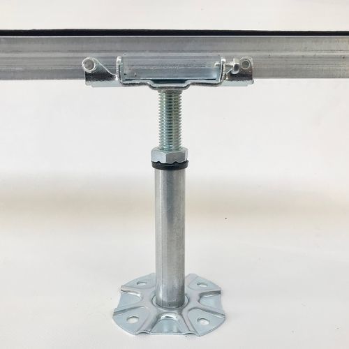 Doppelboden-Stelzlager / galvanisiertem Stahl - ST4 - PETRAL - hochbelastbar / für den Innenraum / regelbar