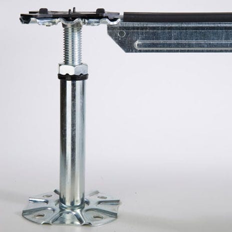 Doppelboden-Stelzlager / galvanisiertem Stahl - ST2 - PETRAL - hochbelastbar / für den Innenraum / regelbar