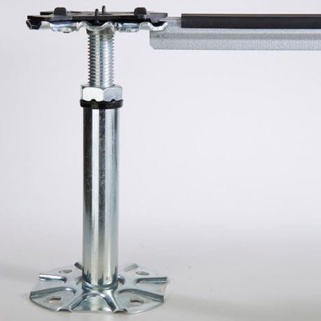 Doppelboden-Stelzlager / galvanisiertem Stahl - ST1 - PETRAL - hochbelastbar / für den Innenraum / regelbar