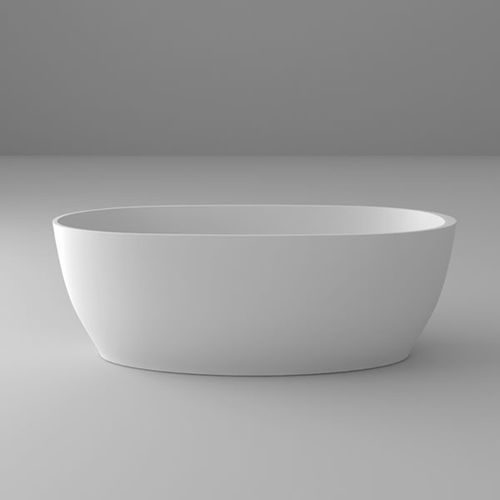 Ovale Badewanne - BT0305N15.01 - Blu Bathworks - freistehend / für Wohnungen / Verbundwerkstoff