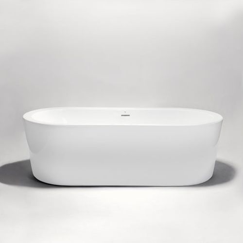 Ovale Badewanne - BT8002B16 - Blu Bathworks - freistehend / für Wohnungen / Acryl