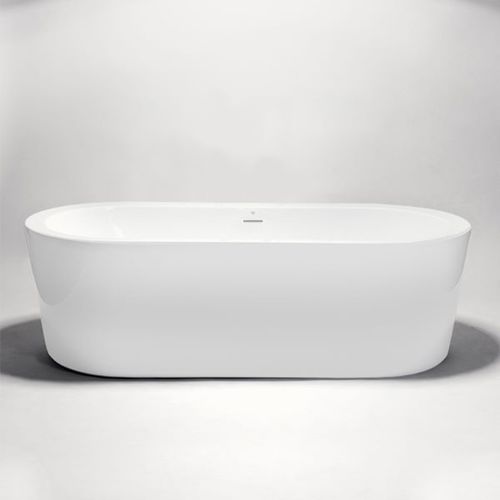 Ovale Badewanne - BT8002B18 - Blu Bathworks - freistehend / für Wohnungen / Acryl