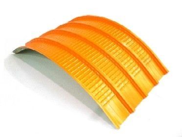 Profiliertes Blech - INCO 44.4 CURVED - INCOPERFIL - gewölbt / Stahl