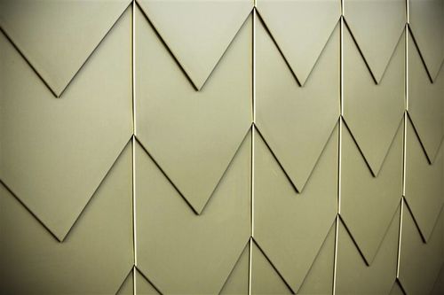 Paneel-Fassadenverkleidung - INCOSCALES PYRITE - INCOPERFIL - glatt / für hinterlüftete Fassade