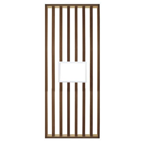 MDF-Schirmwand - CARRÉ - Proboporte - Natureiche / für Wohnzimmer / mit Ablage