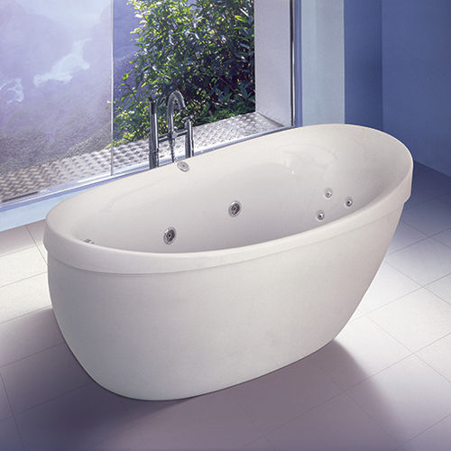 Ovale Badewanne - ARTESIA - Awal Bathsystem - freistehend / Acryl / Wassermassage