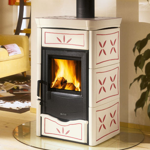 Holz-Kaminofen - NICOLETTA  - La Nordica-Extraflame - 4 kW / traditionell / Gusseisen