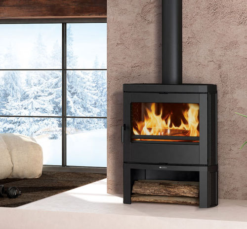Holz-Kaminofen - JENNIFER - La Nordica-Extraflame - 7 kW / modern / Gusseisen