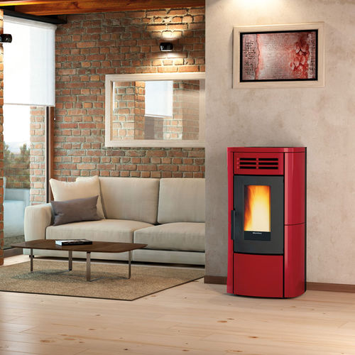 Pelletkaminofen - TERRY PLUS - La Nordica-Extraflame - 0 - 5 kW / 10 kW...20 kW / modern