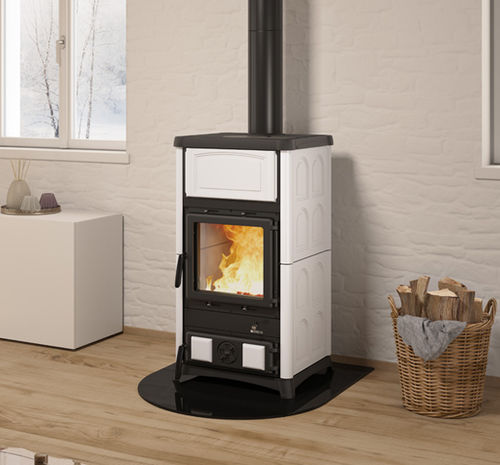 Holz-Kaminofen - CONCITA - La Nordica-Extraflame - 10 kW...20 kW / freistehend / modern