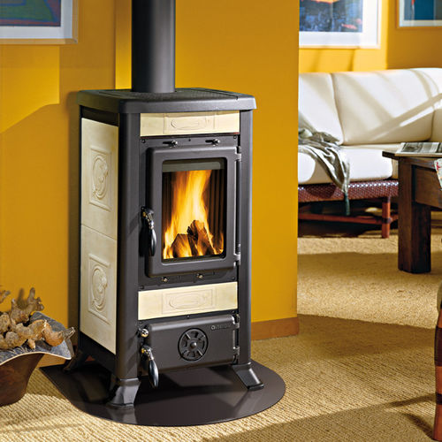 Holz-Kaminofen - FULVIA - La Nordica-Extraflame - 6 kW / traditionell / Gusseisen