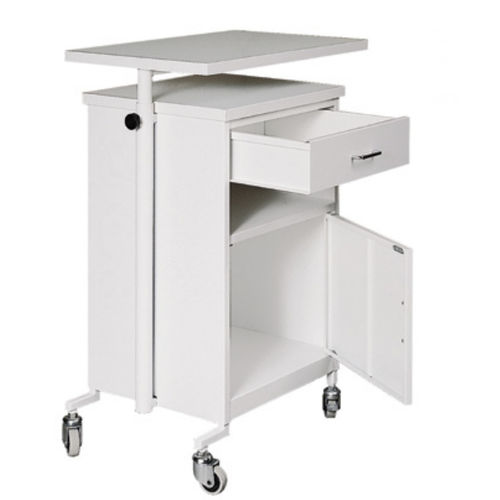 Moderner Nachttisch - MD/CH/1T/1CAIS/M/A - Caray collectivites - melaminbeschichtet / Gestell aus Melamin / rechteckig