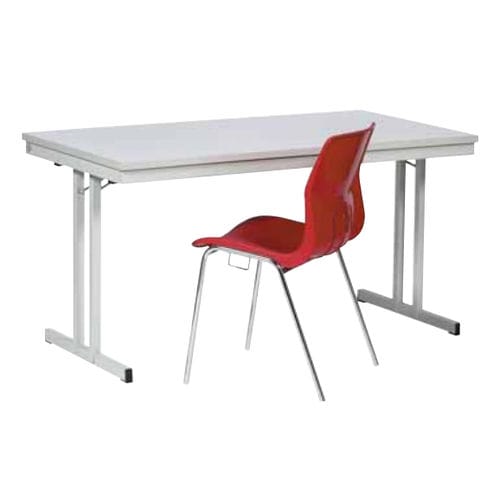 Moderner Tisch - TPH 120x70 - Caray collectivites - Metall / Gestell aus Metall / rechteckig
