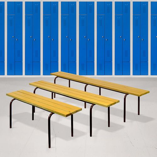 Moderne Bank für Umkleideraum - BANCO - Caray collectivites - Holz / klappbar / für Gewerbegebrauch