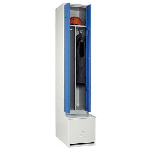 Metall-Garderobenschrank - 343/445 - Caray collectivites - für öffentliche Einrichtungen / für Gewerbegebrauch / gesichert