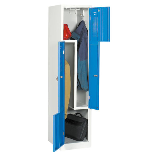 Stahlblech-Garderobenschrank - 30L - Caray collectivites - für öffentliche Einrichtungen / für Gewerbegebrauch / gesichert