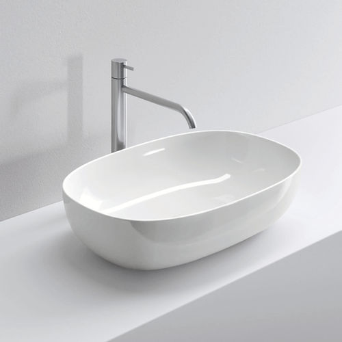 Aufsatzwaschbecken - DEN E60 - Milldue - Keramik / oval / modern