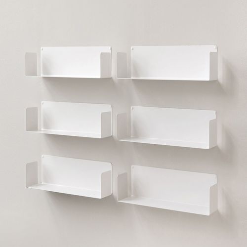 Wandmontiertes Regal - US-45x6 - TEEbooks - Modul / modern / lackierter Stahl