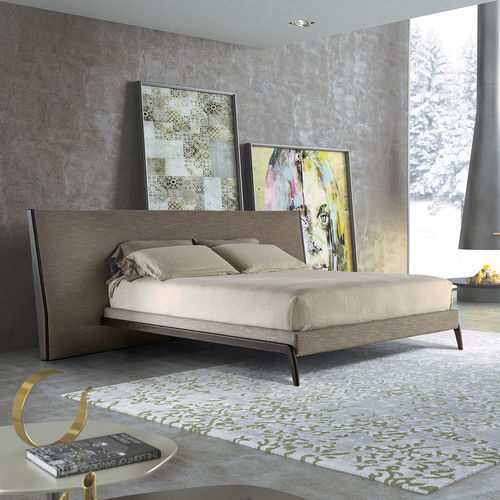 Doppelbett - INDY - ART NOVA - modern / Polster / Kopfteil