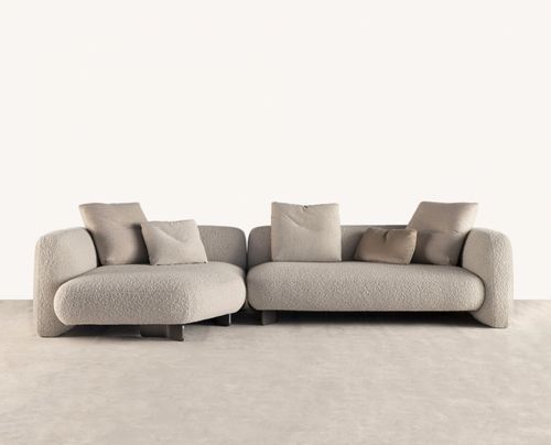 Modulsofa - KINTAI - ART NOVA - modern / Stoff / mit Armlehnen