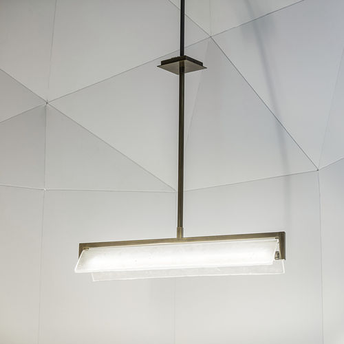 Hängelampe - TAC TILE - LASVIT - Glas / modern / mit Kabel