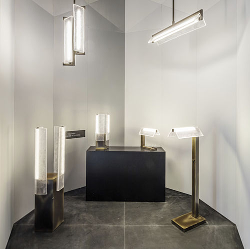 Stehleuchte - TAC TILE - LASVIT - Metall / Glas / modern