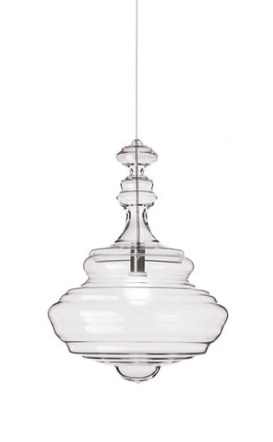 Hängelampe - NEVERENDING GLORY : 13X008-00 - LASVIT - Glas / originelles Design / mit Kabel