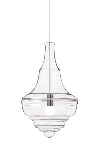 Hängelampe - NEVERENDING GLORY : 13X011-0 - LASVIT - Glas / originelles Design / mit Kabel