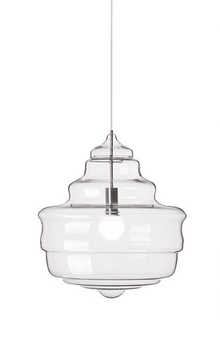 Hängelampe - NEVERENDING GLORY : 13 X 012-00 - LASVIT - Glas / originelles Design / mit Kabel