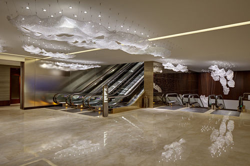 Moderner Kronleuchter - LACE CLOUDS - LASVIT - Kristall / LED
