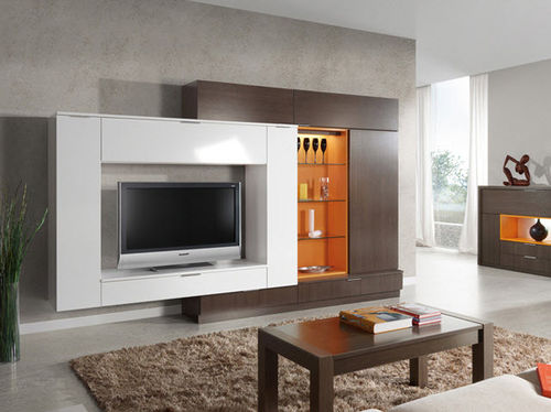 Modernes Fernsehmöbel - MILENIUM PLUS 4705 - Baixmoduls - Holz