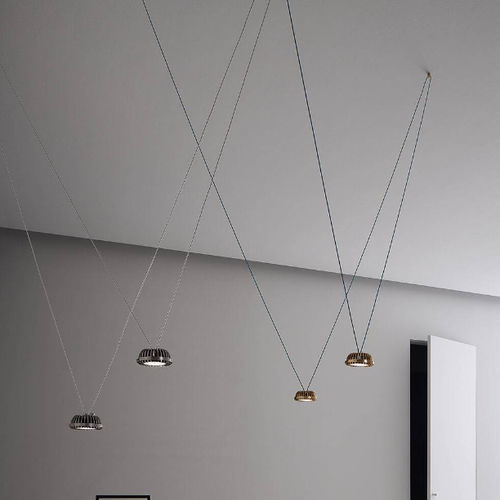 Hängelampe - AR111 - Vesoi - Aluminium / anodisiertes Aluminium / modern