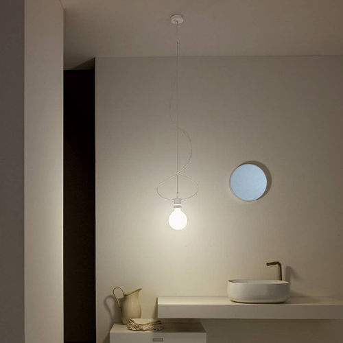 Hängelampe - LUMEN - Vesoi - Aluminium / modern / mit Kabel