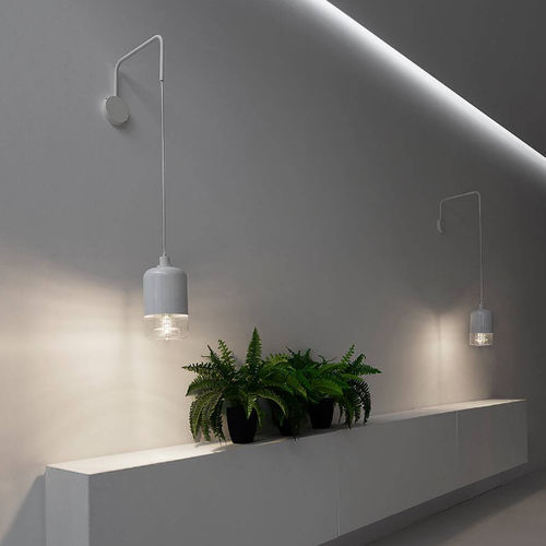 Moderne Wandleuchte - AMBARABÀ - CICÌ - COCÒ - Vesoi - für den Innenraum / Messing / geblasenes Glas