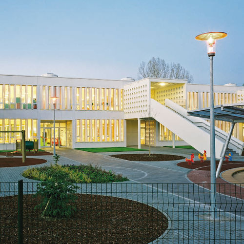 Straßenlaterne - LANTERN IQ - SITECO - modern / Aluminiumguss / PMMA