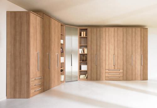 Eckkleiderschrank - HORIZONT 7000 - Nolte - modern / Holz / mit Schwingtür