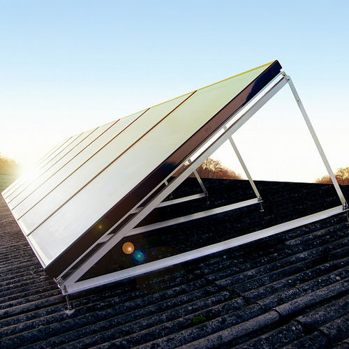 Planer thermischer Sonnenkollektor - PELLESOL-TOP - ÖkoFEN - für Heizungen / zur architektonischen Integration / mit Rahmen