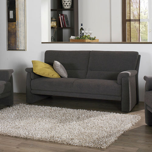 Modernes Sofa - TANGRAM : 9002 - Himolla Polstermöbel - Stoff / Leder / braun