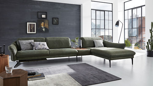 Modulsofa - PROMOTION : 1808 - Himolla Polstermöbel - modern / Leder / schrägstellbar